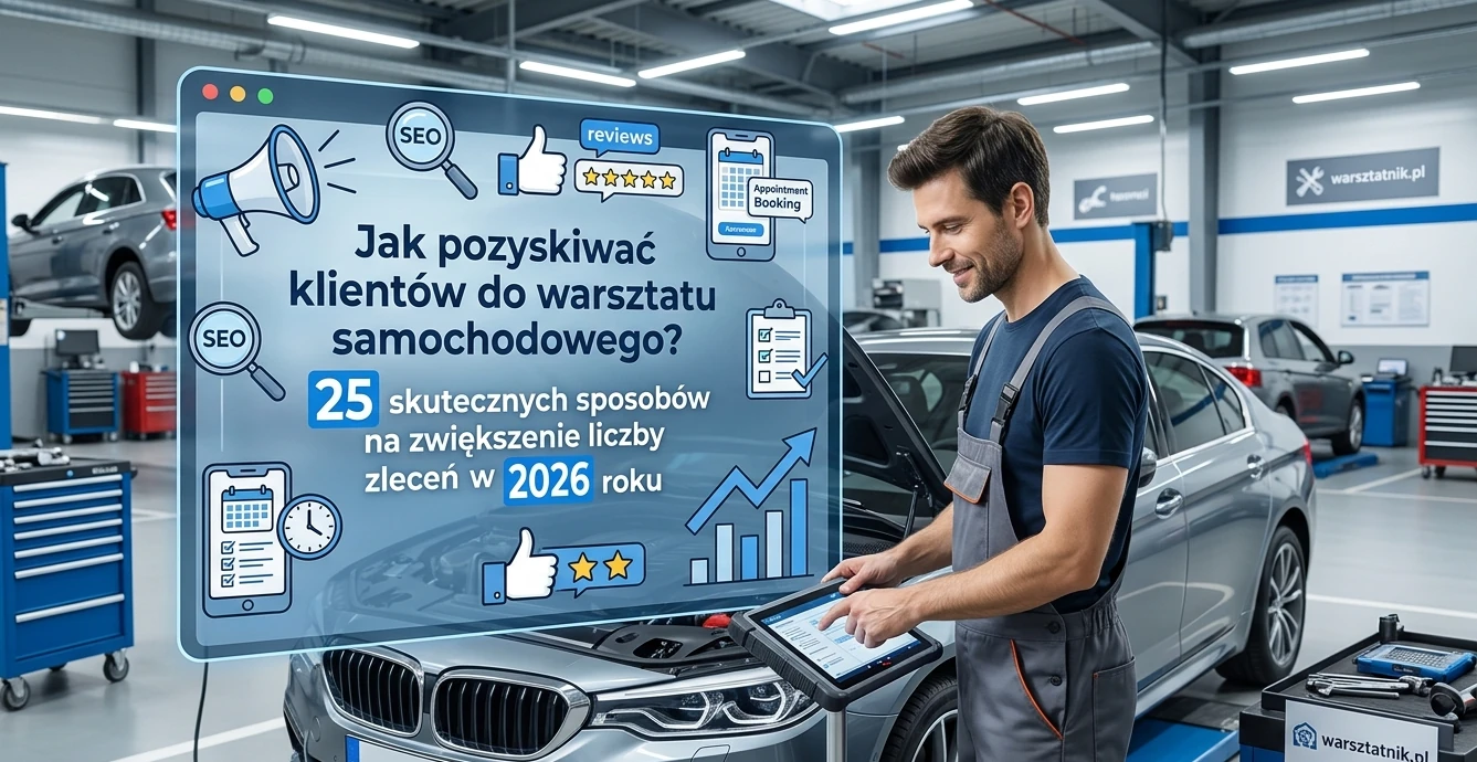 Pozyskiwanie klientów do warsztatu samochodowego