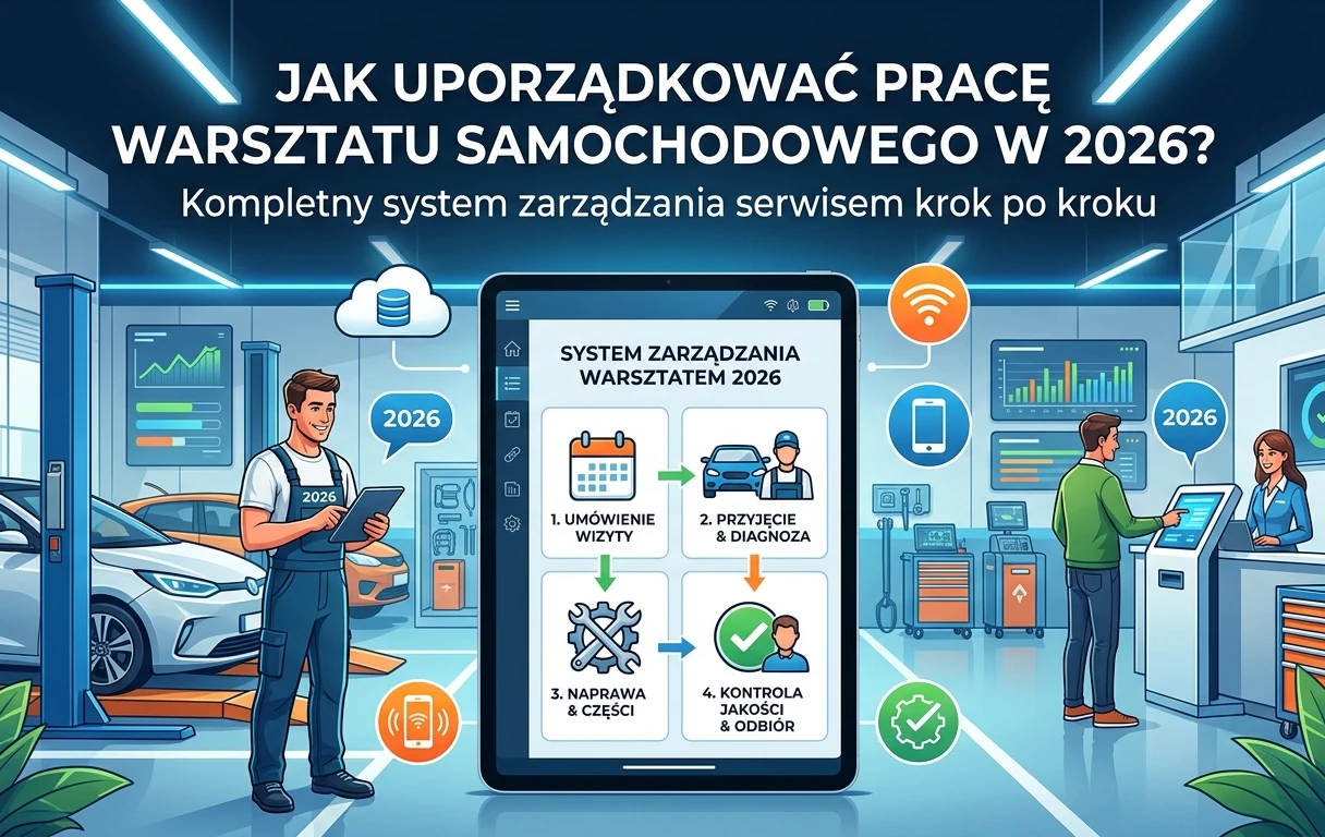 Zarządzanie pracą warsztatu samochodowego w 2026