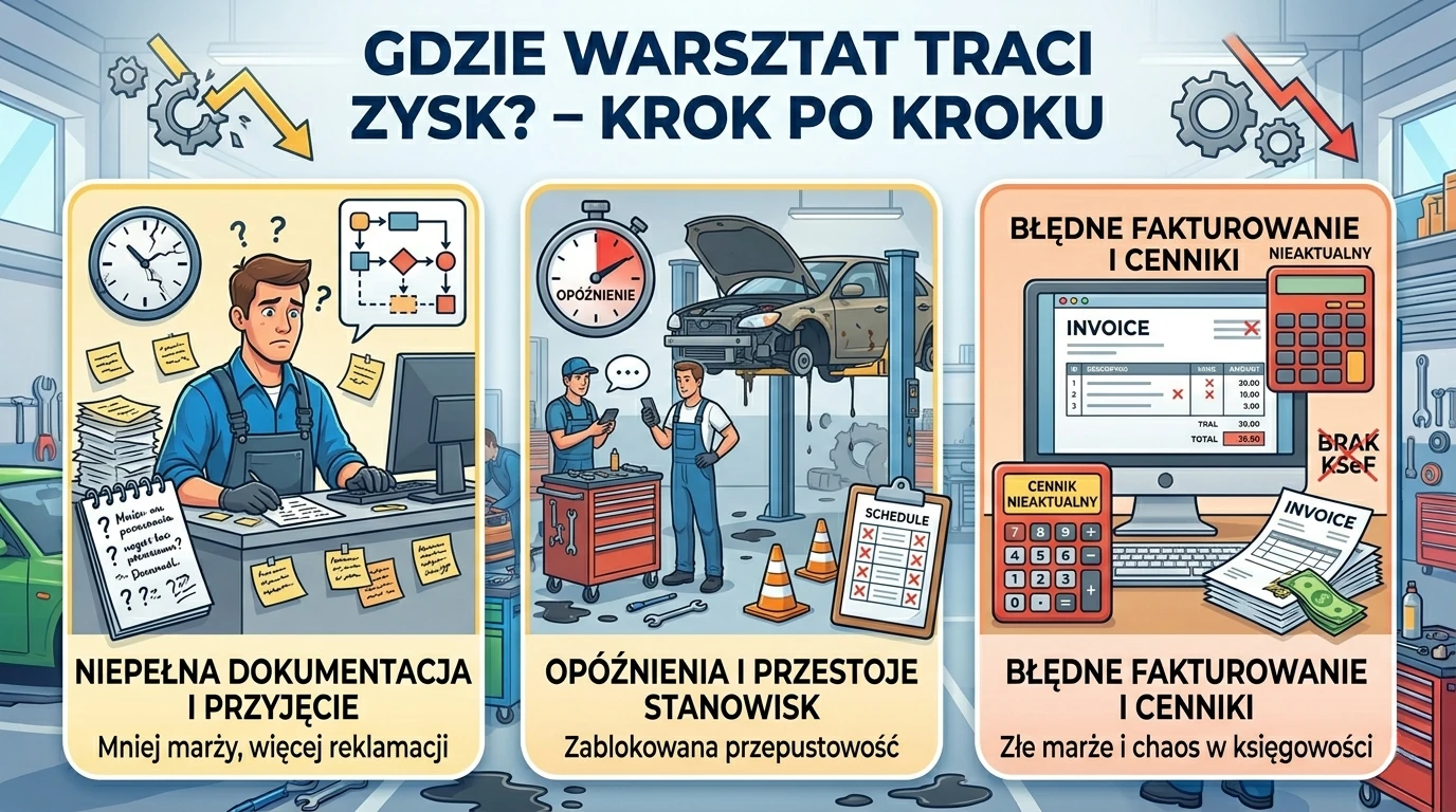 Jak zwiększyć zysk warsztatu samochodowego z Warsztatnikiem